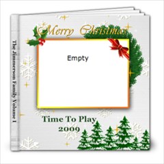 Jimmerson Christmas 2009 Vol 1 - 8x8 Photo Book (39 pages)