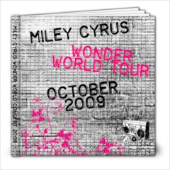 miley concert - 8x8 Photo Book (39 pages)