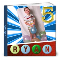 Ryan:5 Years Old - 8x8 Photo Book (20 pages)