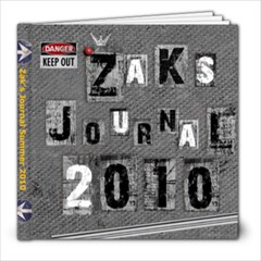 Zak Journal - 8x8 Photo Book (20 pages)