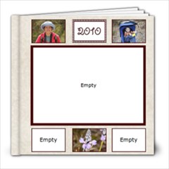 Year in Review - Starry Night - 8x8 - Cream - 8x8 Photo Book (30 pages)