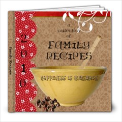 Recipe book - 8x8 Photo Book (20 pages)