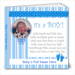 It s a Boy! 8x8 20 pg - 8x8 Photo Book (20 pages)