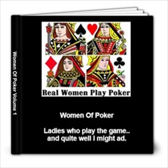 Women Of Poker - 8x8 Photo Book (20 pages)