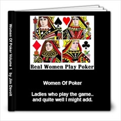 Women Of Poker - 8x8 Photo Book (20 pages)