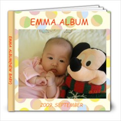 EMMA BABY2 - 8x8 Photo Book (20 pages)