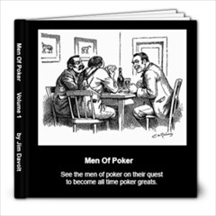 Men of Poker - 8x8 Photo Book (20 pages)