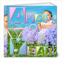 Ava 2nd year 2 - 8x8 Photo Book (30 pages)