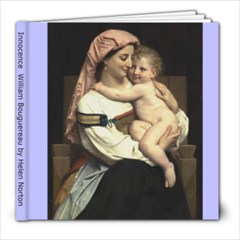 innocence by william bougeureau - 8x8 Photo Book (20 pages)