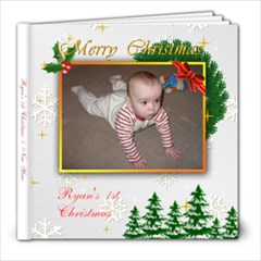 Ryan s 1st xmas & new year - 8x8 Photo Book (20 pages)