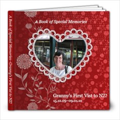 Granny s First Visit to NZ high res - 8x8 Photo Book (20 pages)