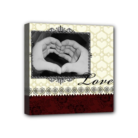 Val Day 2010 - Mini Canvas 4  x 4  (Stretched)