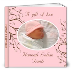 Hannah s baby book - 8x8 Photo Book (20 pages)