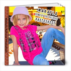 makayla railroad shoot- danicphotography - 8x8 Photo Book (20 pages)