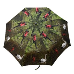 Alone by the Lake - Folding Umbrella