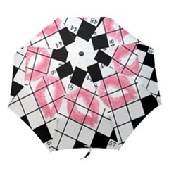 Crossword Puzzle Lover - Folding Umbrella