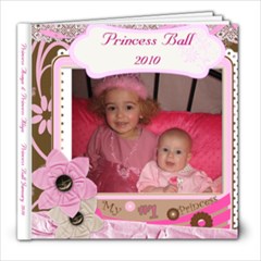 PrincessBall - 8x8 Photo Book (20 pages)