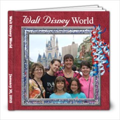 DisneyWorld January 30,2010 - 8x8 Photo Book (60 pages)
