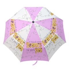 Lilac White Friendship Umbrella Copy Me! - Folding Umbrella