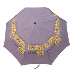 friend pick purple - Folding Umbrella