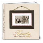 2009-2010 Simpson Family Scrapbook - 8x8 Photo Book (20 pages)