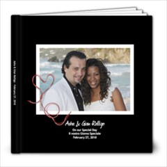 Wedding Day Book - 8x8 Photo Book (20 pages)