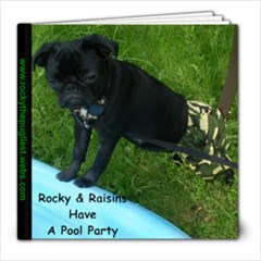 Edited by Joanie Rocky & Raisins Have A Pool Party March 2010 - 8x8 Photo Book (20 pages)