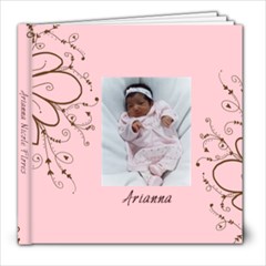 pink n brown - 8x8 Photo Book (20 pages)