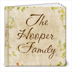 Hooper Family Book - 8x8 Photo Book (20 pages)