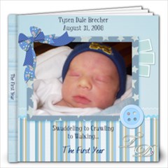 Tysen s baby book - 12x12 Photo Book (40 pages)