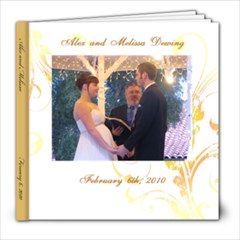 Alex and melissa wedding - 8x8 Photo Book (20 pages)