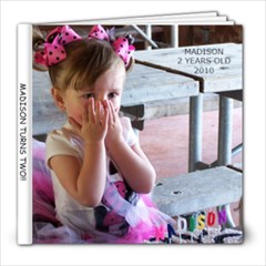 MADISON TURNS TWO!! - 8x8 Photo Book (20 pages)