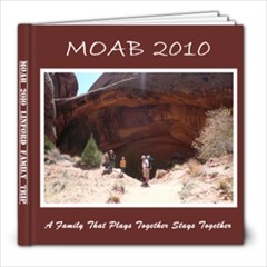 Moab 2010 - 8x8 Photo Book (20 pages)