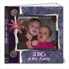 Family ABCs - 8x8 Photo Book (20 pages)