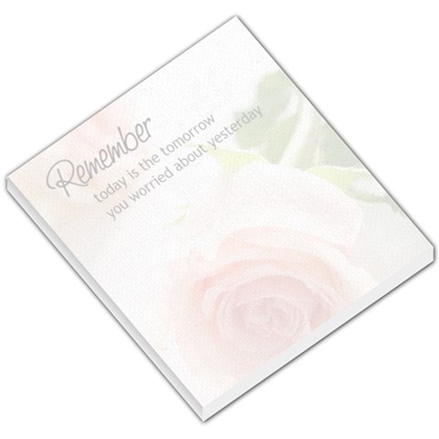 Roses Memo Pad  By Marea