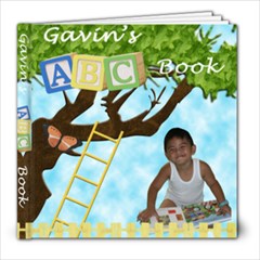 Gavin s ABC Book - 8x8 Photo Book (30 pages)