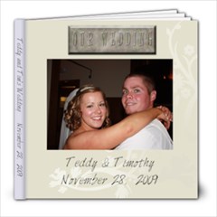Teddy and Tim wedding - 8x8 Photo Book (20 pages)