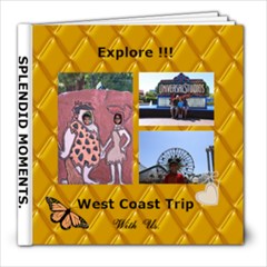 west coast trip - 8x8 Photo Book (20 pages)