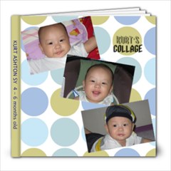 Kurt 4-6 months - 8x8 Photo Book (20 pages)