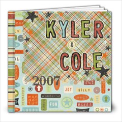 Kyler & Cole 2007 - 8x8 Photo Book (20 pages)