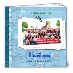 Thailand Adventure - 8x8 Photo Book (20 pages)