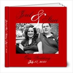 Staci and Jerel s Guest Book - 8x8 Photo Book (20 pages)