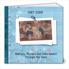 all 3 kids photo book - 8x8 Photo Book (100 pages)