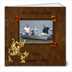 Allens 2010 January - May - 8x8 Photo Book (20 pages)