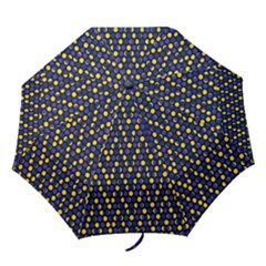 umbrella-purpleNyellowBalls - Folding Umbrella