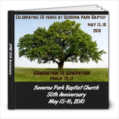 SPBC 50th - 8x8 Photo Book (30 pages)