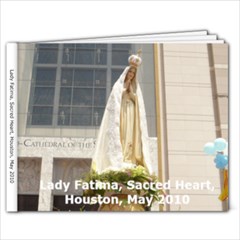 Sacred Heart Lady Fatima 2010 - 9x7 Photo Book (20 pages)