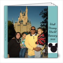 Disney 2010 - 8x8 Photo Book (30 pages)