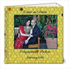 R&S Engagement album - 8x8 Photo Book (20 pages)