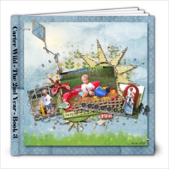 Carter Year 2 Book 3 - 8x8 Photo Book (30 pages)